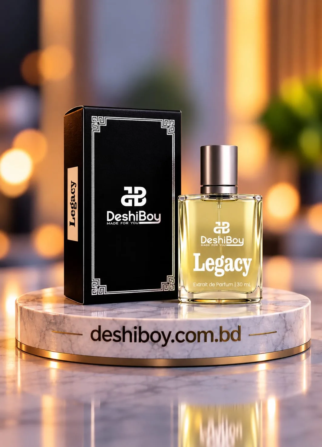 DeshiBoy LEGACY Extrait de Parfum for Man and Women